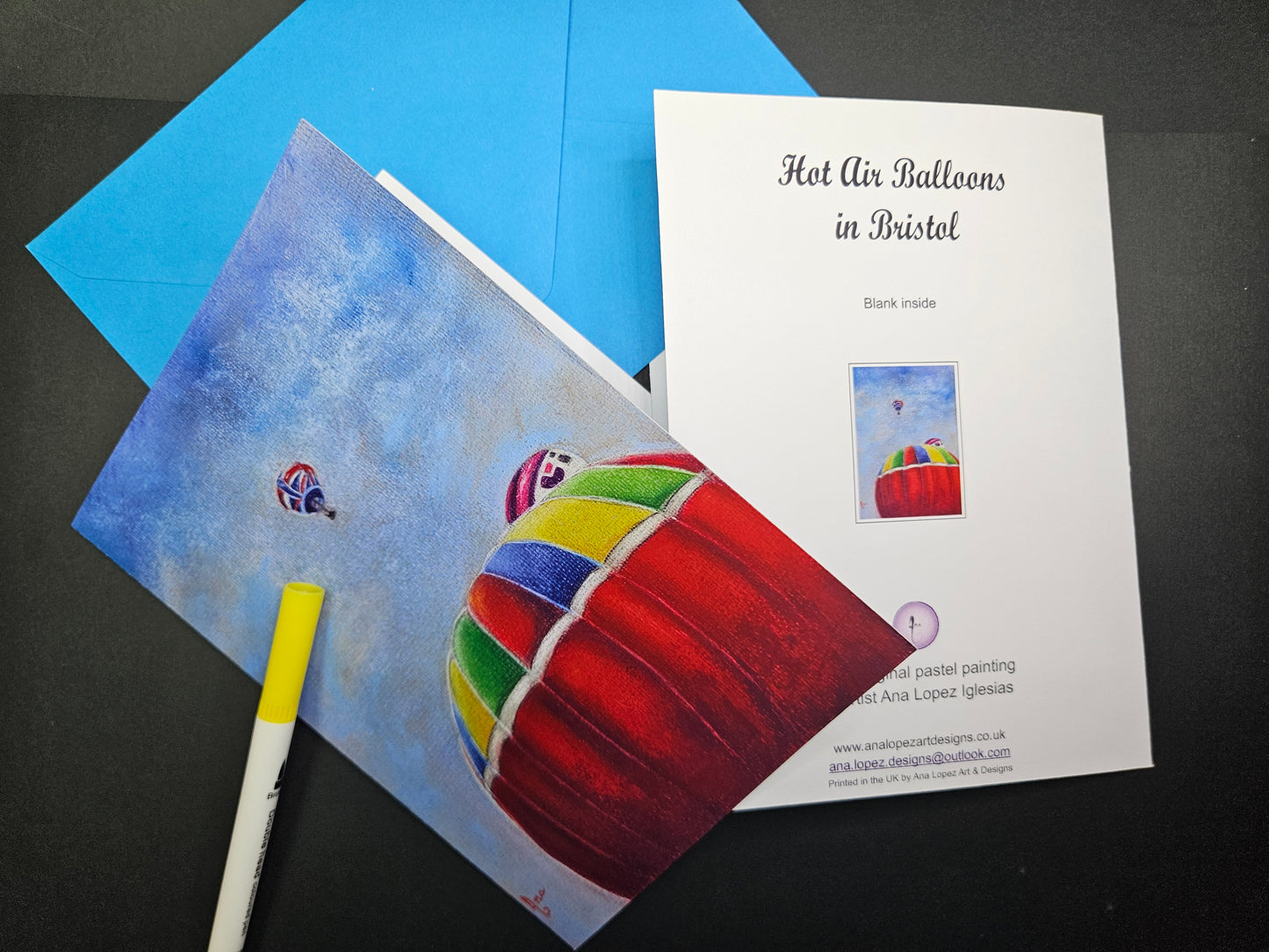 Greeting Cards - Hot Air Balloons in Bristol