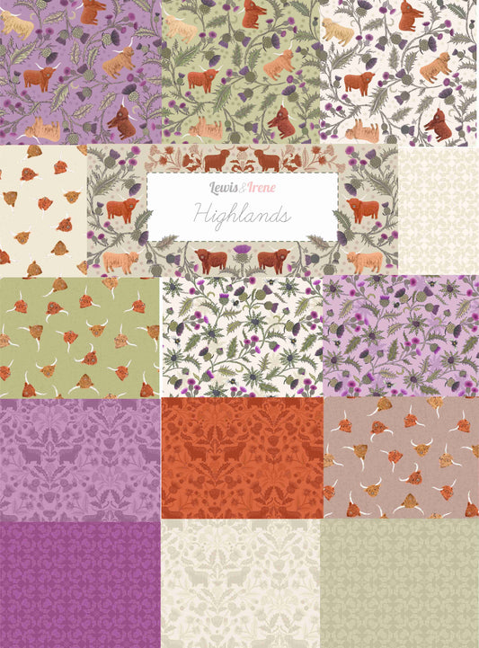 Highlands Fabrics Collection by Lewis & Irene